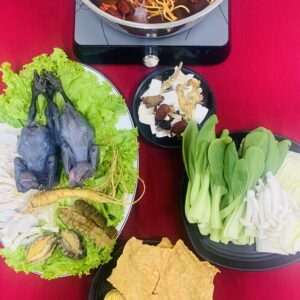 Home 5 lẩu gà ác tiềm nhân sâm NT Food